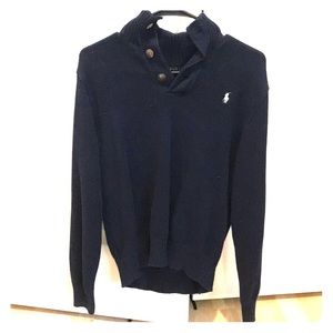 Navy blue Polo Ralph Lauren sweatshirt